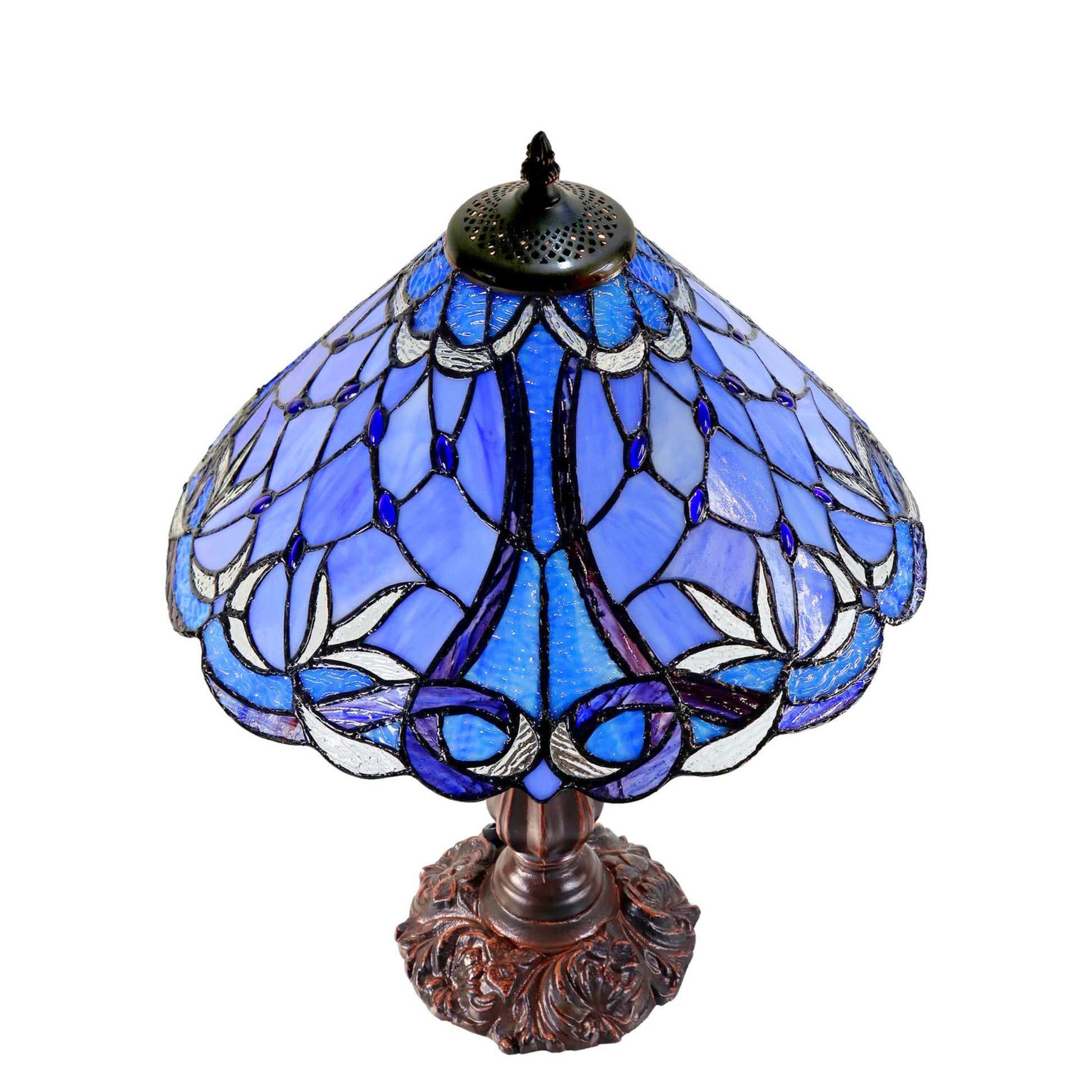 Talia Stained Glass Table Lamp Table Lamp G&G Bros
