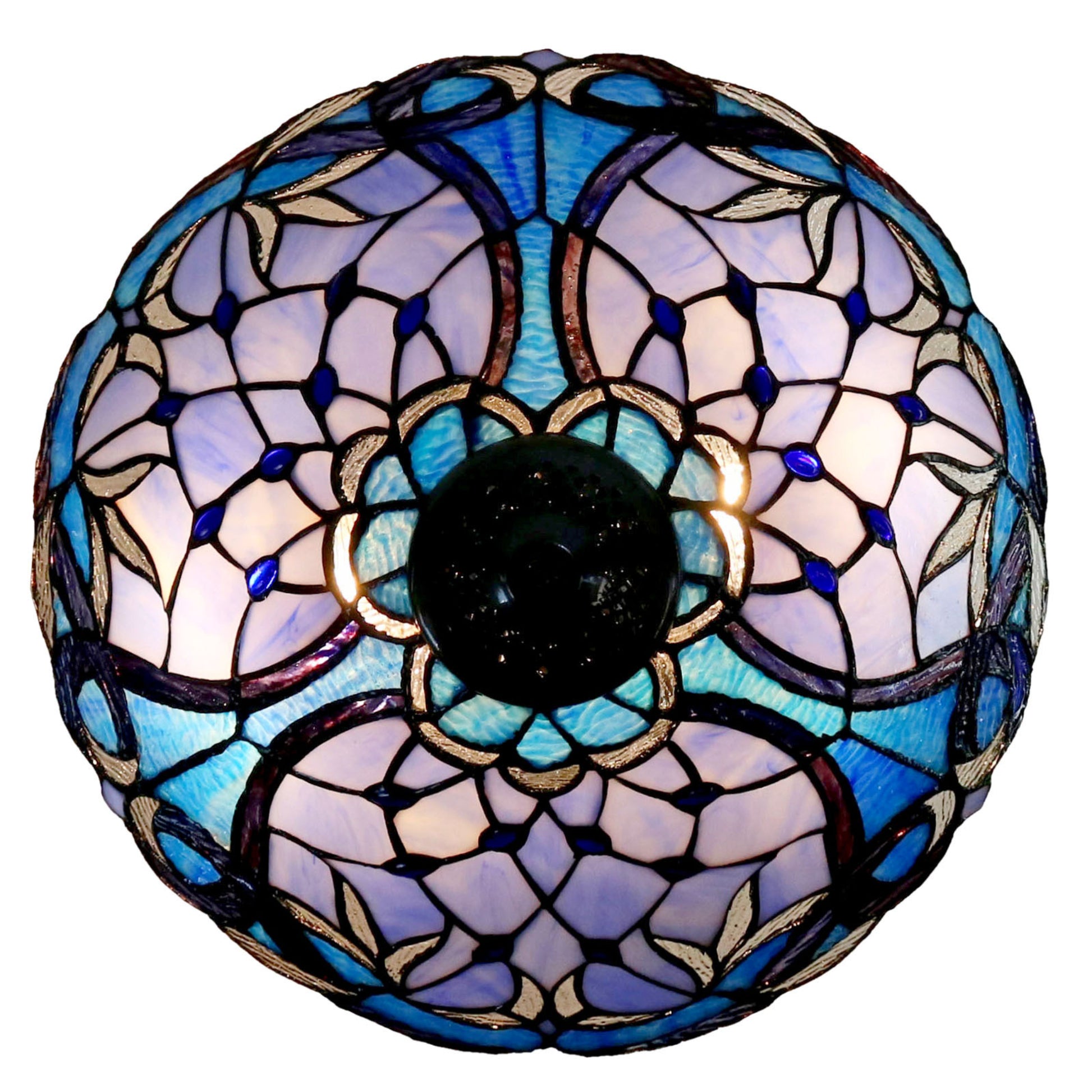 Talia Stained Glass Table Lamp Table Lamp G&G Bros