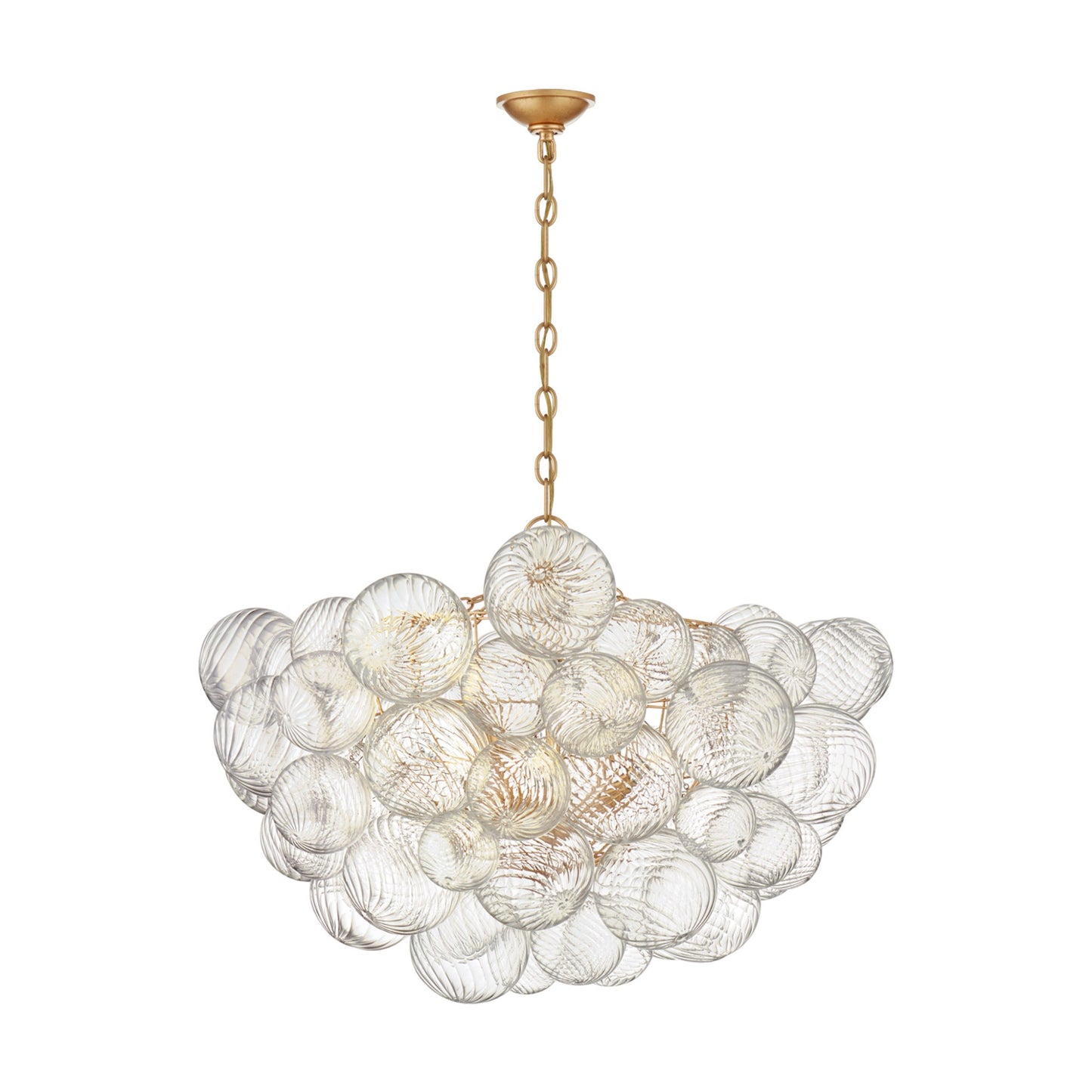 Julie Neill Talia Small Round Glass Chandelier - Gild Pendant Light Bloomingdales Lighting Large  