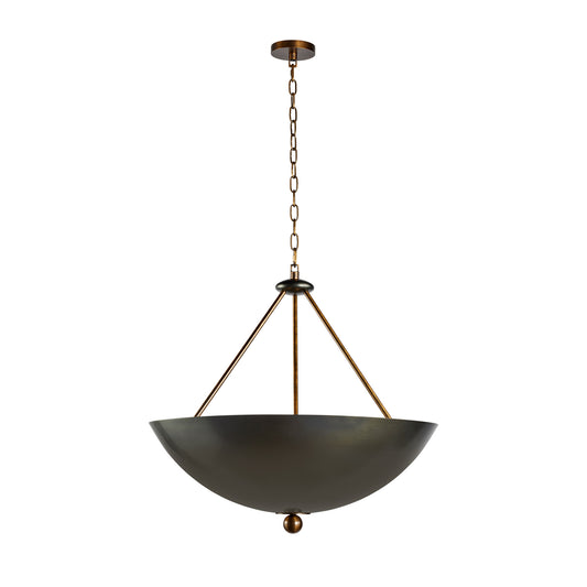 Terri Shannon Bol Lumiere Pendant Light - Bronze & Aged Brass Pendant Light Bloomingdales Lighting Bronze
