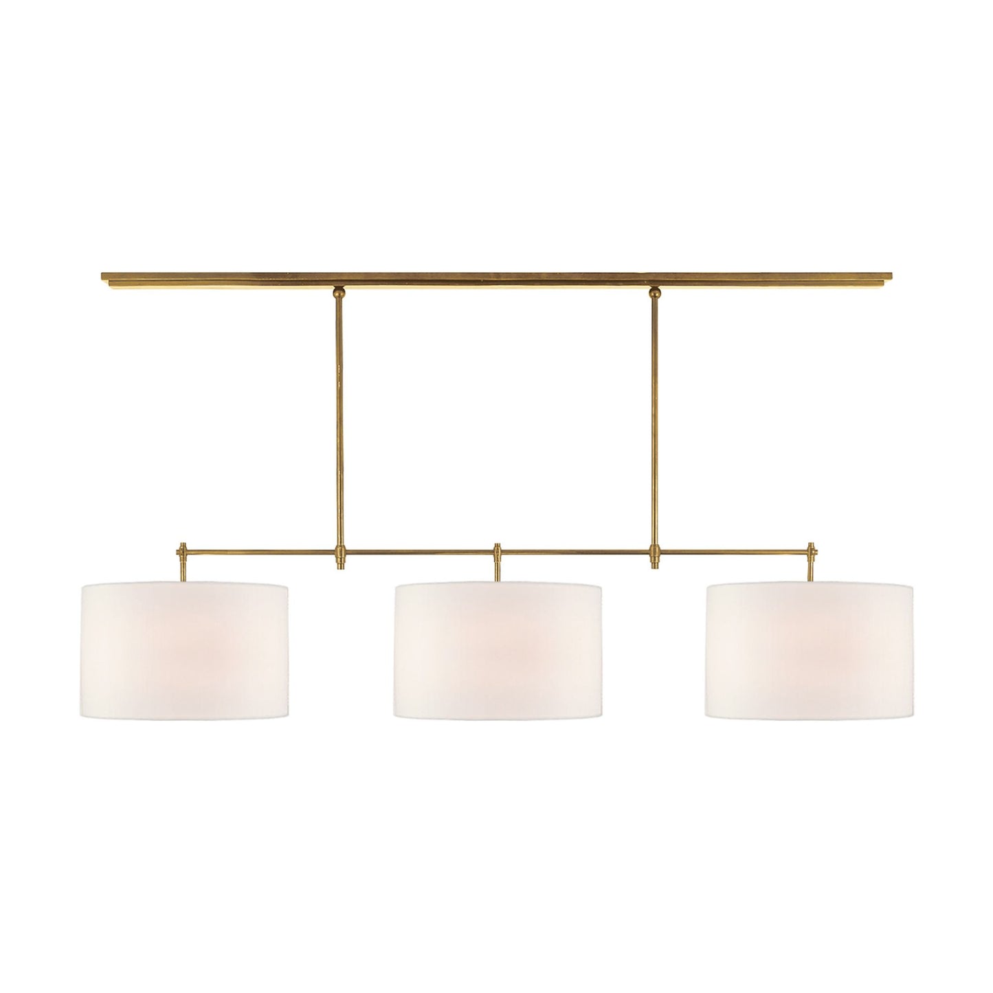 Thomas O'Brien Bryant Large Brass Billiard Pendant Light Bloomingdales Lighting Brass  