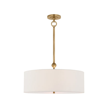 Thomas O'Brien Reed Hanging Shade - Polished Nickel Pendant Light Bloomingdales Lighting Brass  