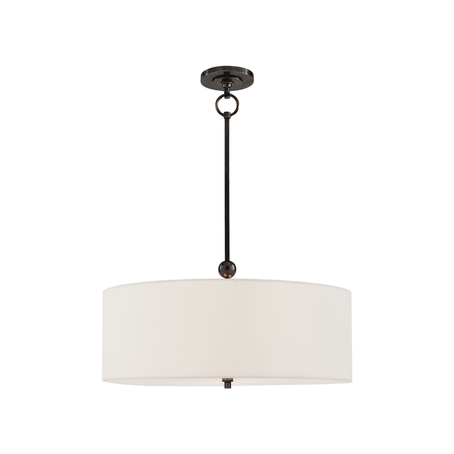 Thomas O'Brien Reed Hanging Shade - Polished Nickel Pendant Light Bloomingdales Lighting Bronze  