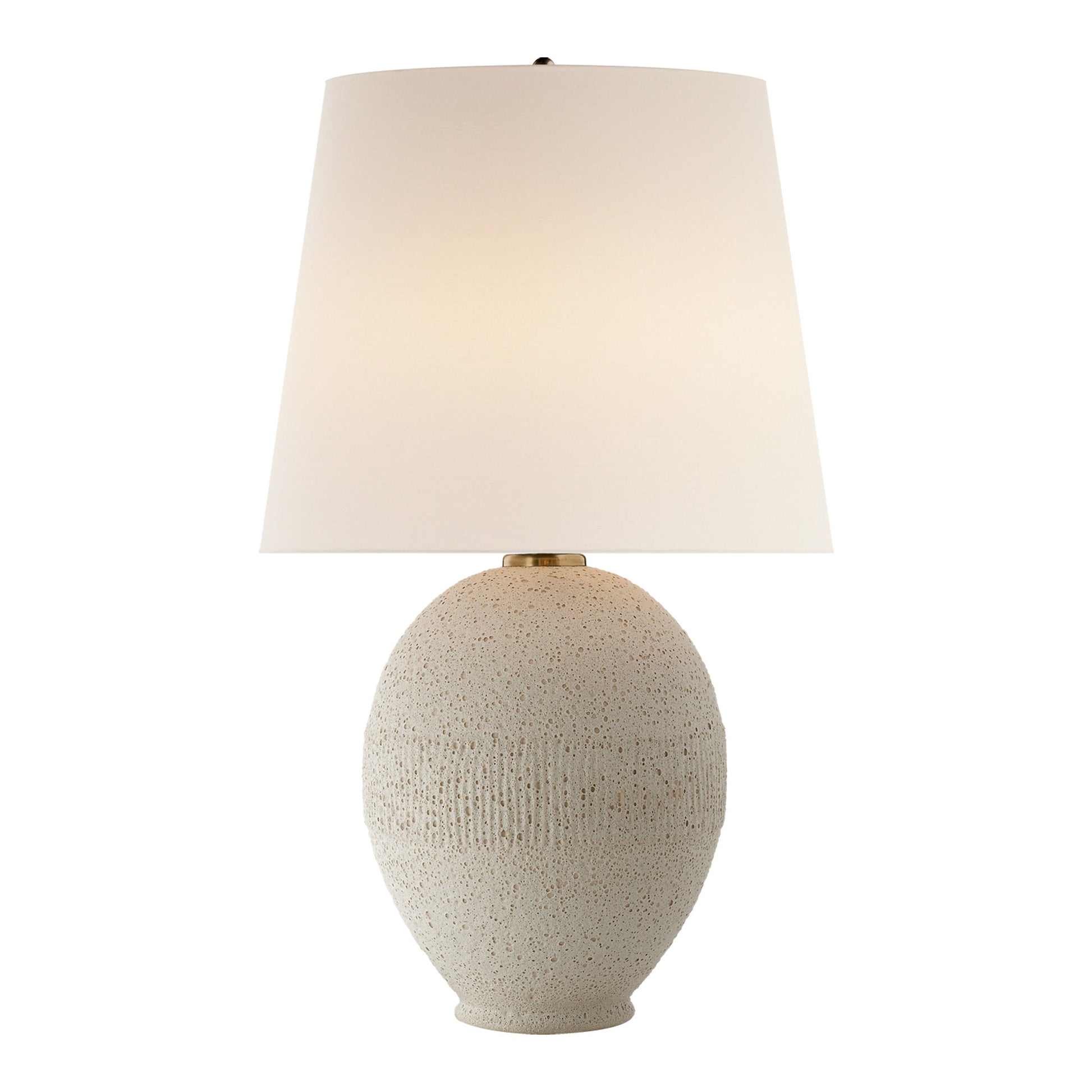 AERIN Toulon Organic Ceramic Table Lamp Table Lamp Bloomingdales Lighting Ivory