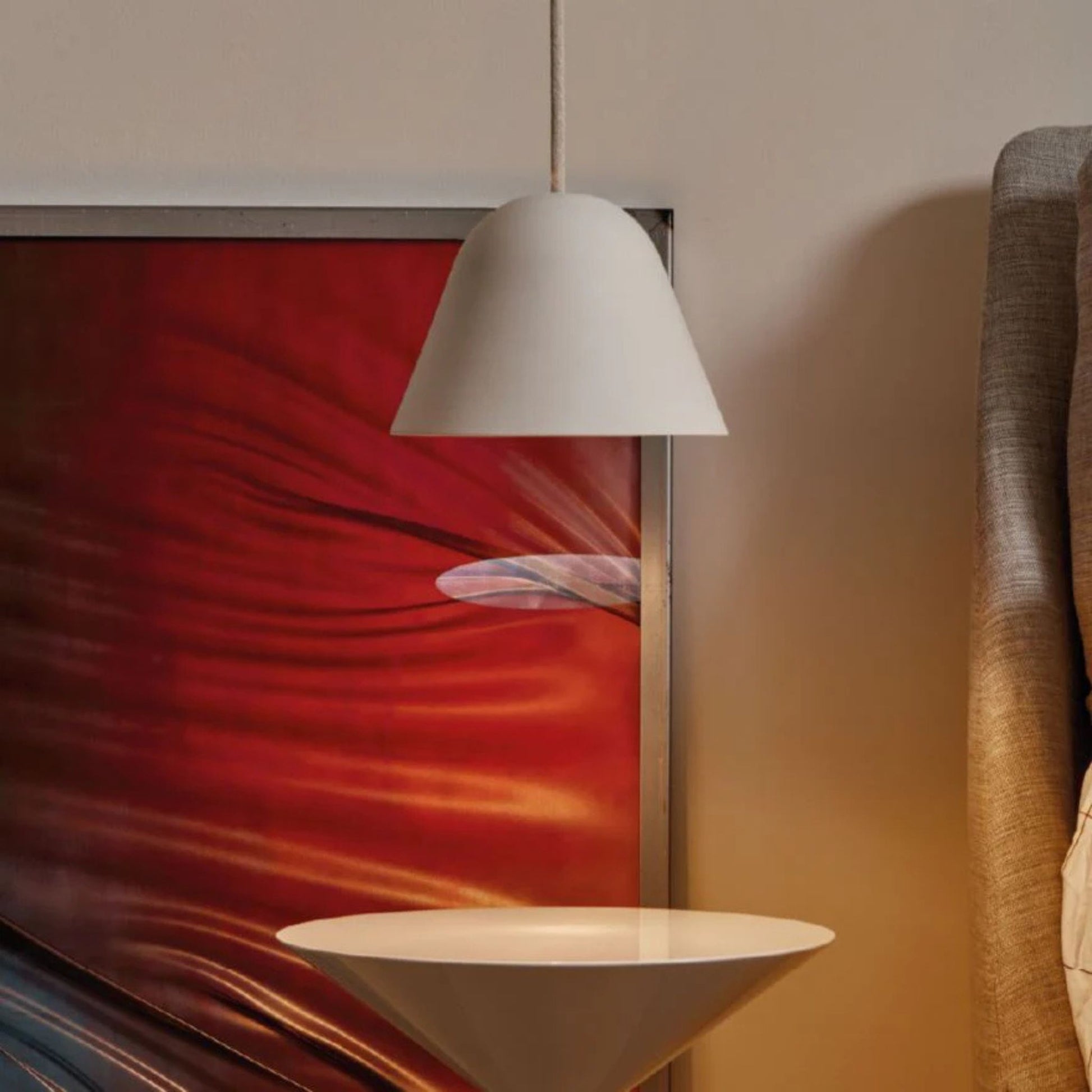 Okina Single Suspension Clay Pendant Light Pendant Light Klaylife