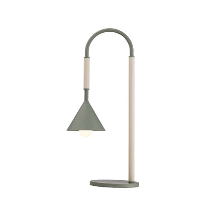 Venna Curved Table Lamp Table Lamp Mayfield Lighting Off White