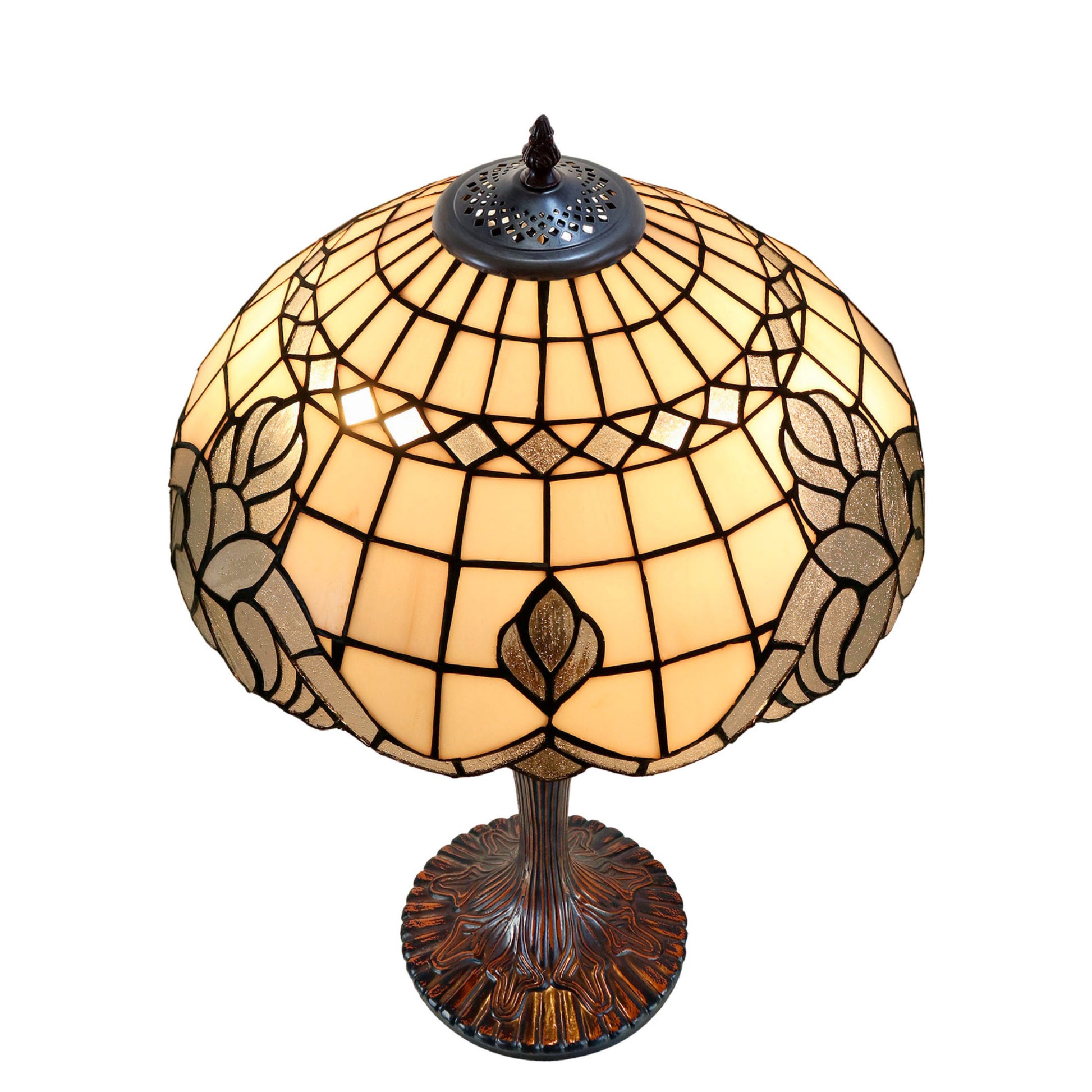 Vienna Stained Glass Table Lamp Table Lamp G&G Bros