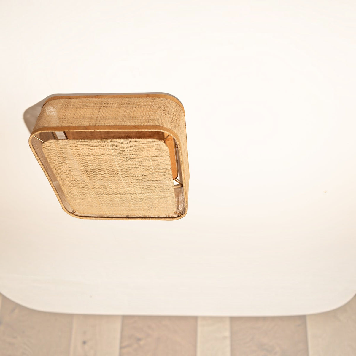 Wien Natural Weave Ceiling Flush Light - Natural Rattan Ceiling Flush Mount Gypset Cargo