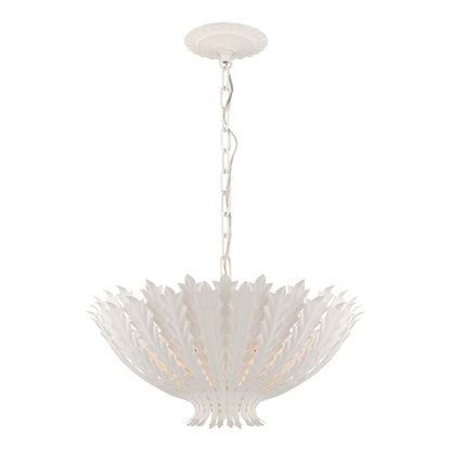 AERIN Hampton Extra Large Reef Chandelier - Plaster White Pendant Light Bloomingdales Lighting Plaster White Small 