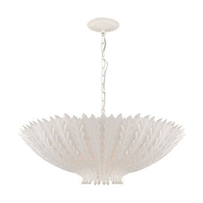 AERIN Hampton Extra Large Reef Chandelier - Plaster White Pendant Light Bloomingdales Lighting Plaster White Medium 