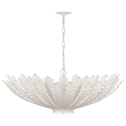 AERIN Hampton Extra Large Reef Chandelier - Plaster White Pendant Light Bloomingdales Lighting   