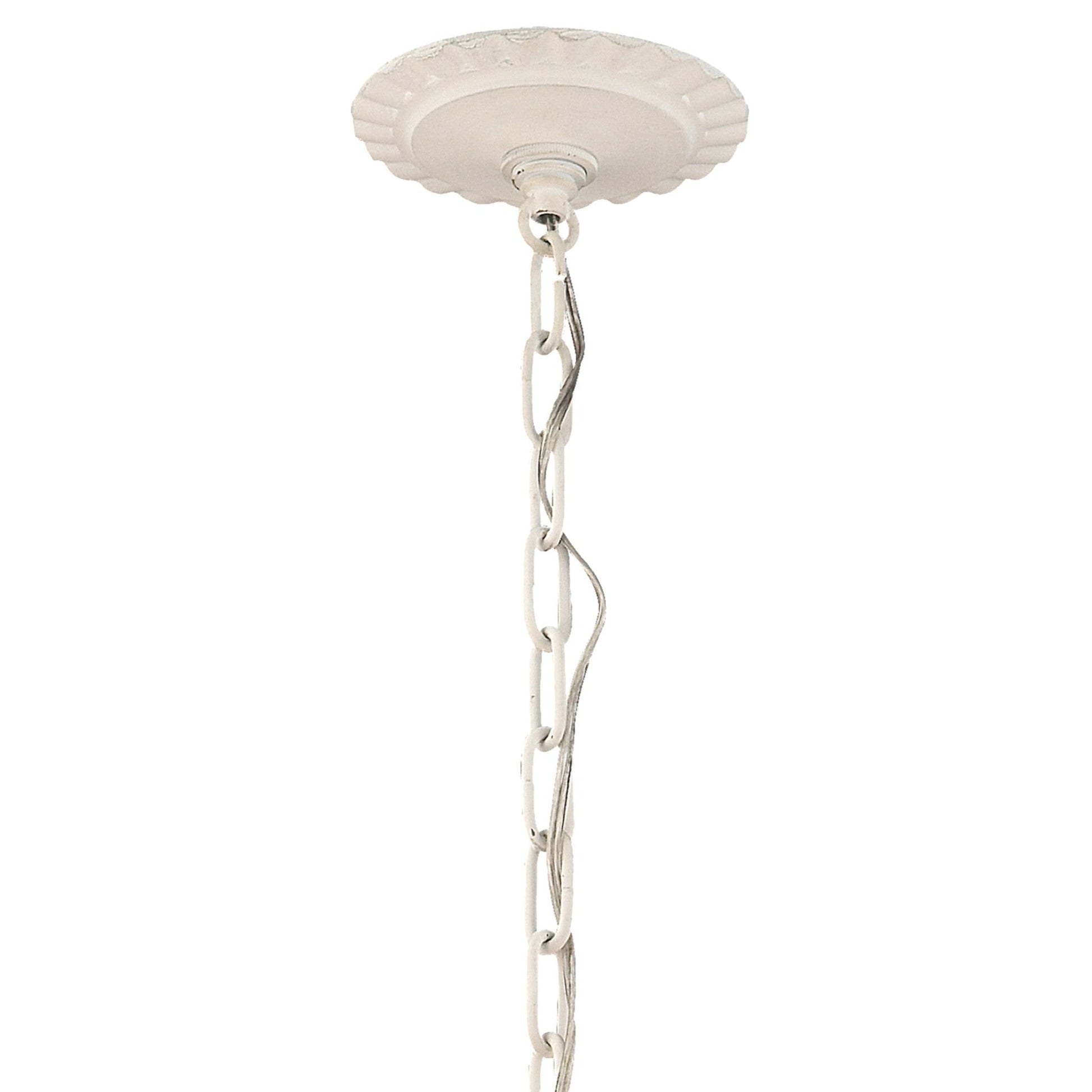 AERIN Hampton Medium Reef Chandelier - Plaster White Pendant Light Bloomingdales Lighting   