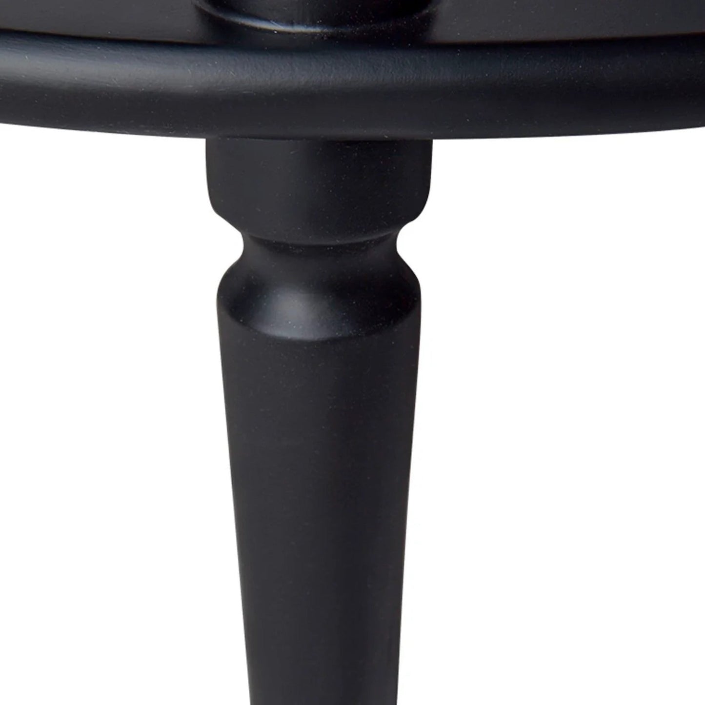 Arielle Oval Bedside Table - Black Bedside Table Cafe Lighting & Living   