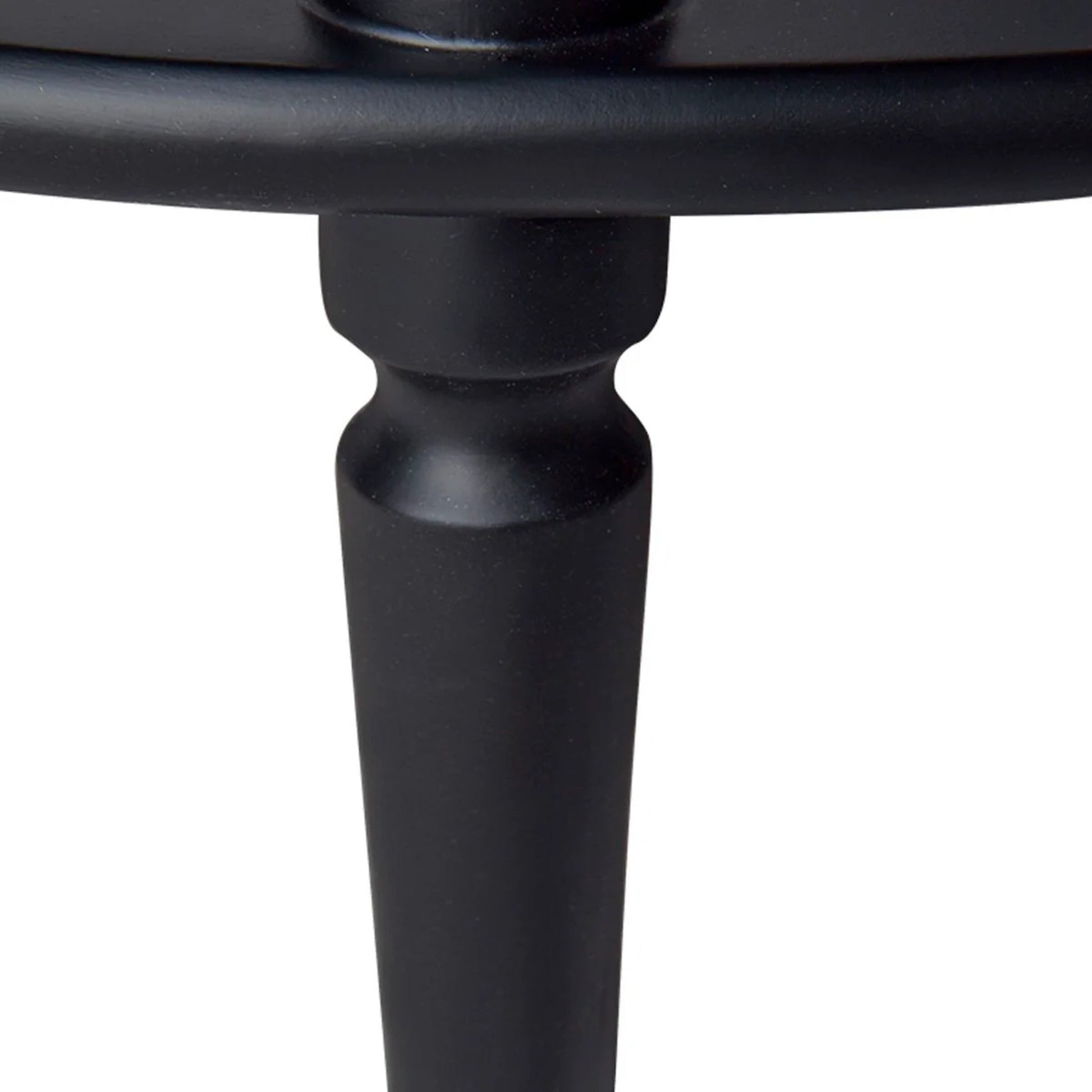 Arielle Oval Bedside Table - Black Bedside Table Cafe Lighting & Living   