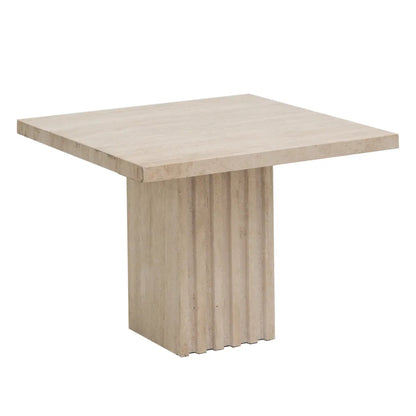 Atlas Travertine Small Coffee Table Coffee Table Cafe Lighting & Living Medium  
