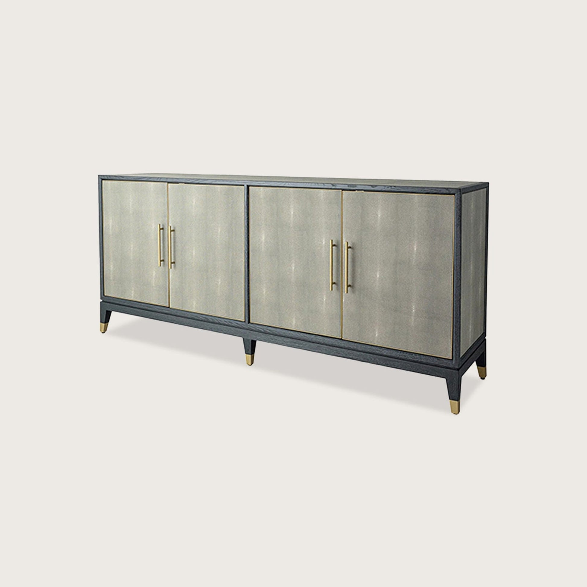 Bernard Timber Sideboard - Brass Sideboard Raffine
