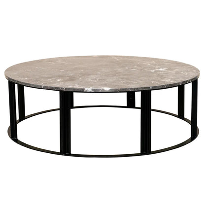 Bowie Marble Large Coffee Table - Grey Coffee Table Cafe Lighting & Living   