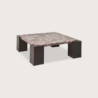 Calla Marble Coffee Table - Plum Coffee Table Raffine