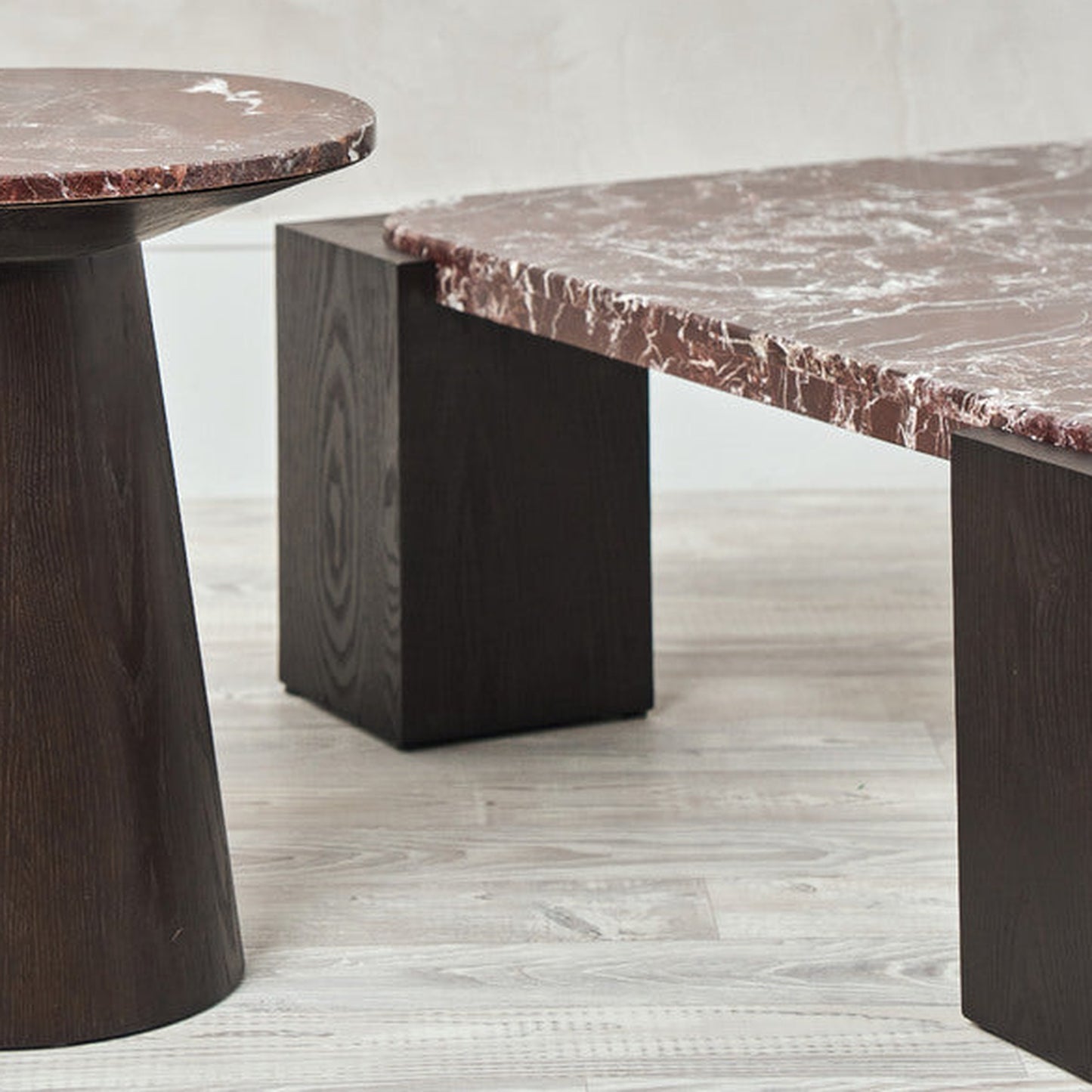 Calla Marble Coffee Table - Plum Coffee Table Raffine