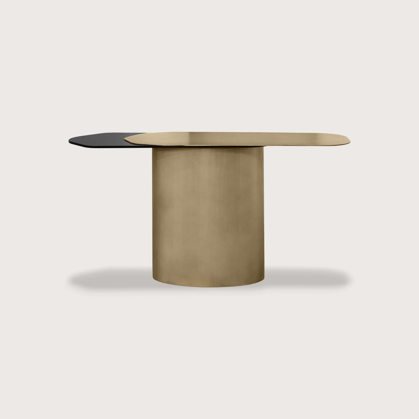 Carine Metal Console Table - Brass Console Table Raffine Default Title