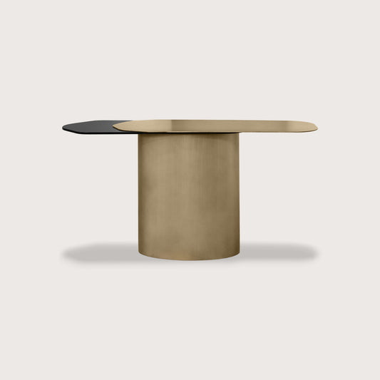 Carine Metal Console Table - Brass Console Table Raffine Default Title
