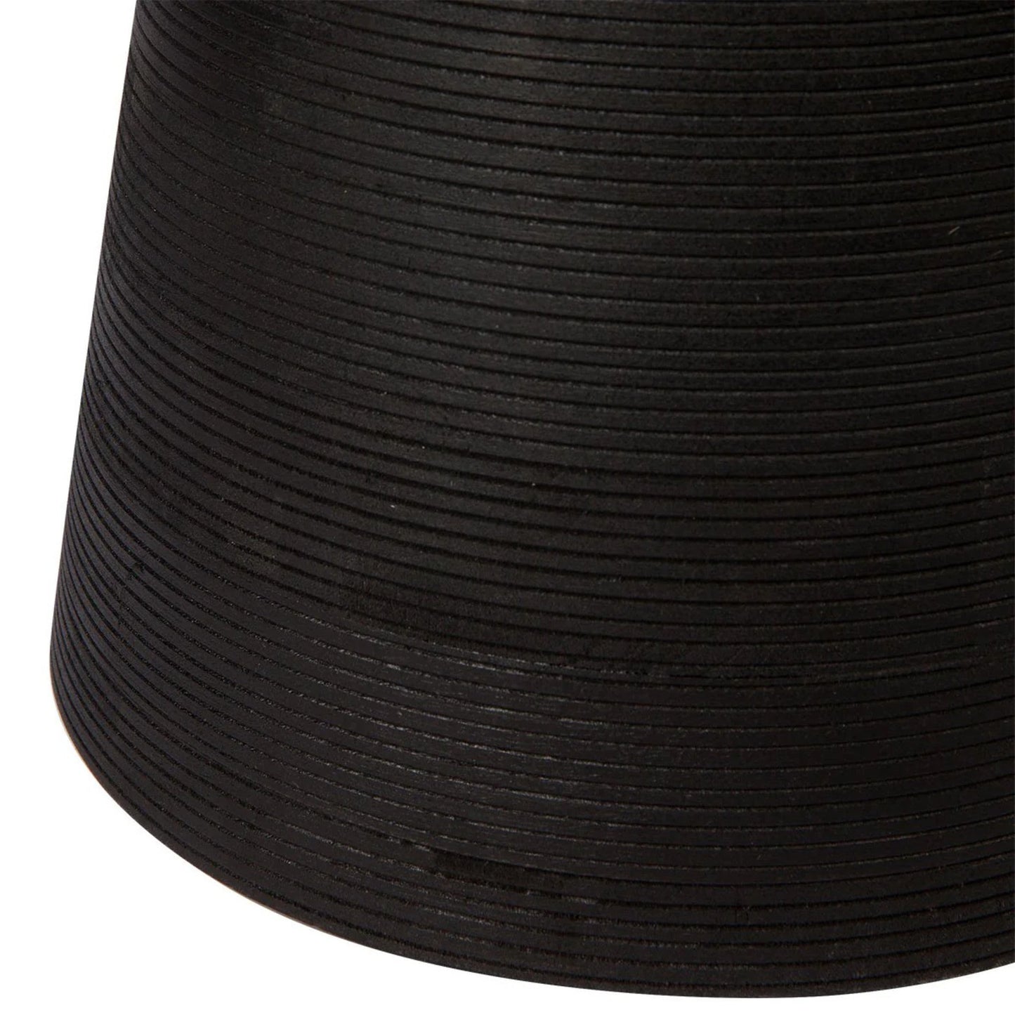 Cayman Mango Wood Side Table - Black Side Table Cafe Lighting & Living   