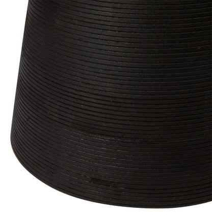 Cayman Mango Wood Side Table - Black Side Table Cafe Lighting & Living   