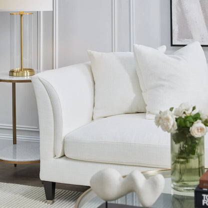Chloe Stone Side Table - Antique Gold Side Table Cafe Lighting & Living   