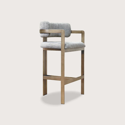 Claude Rounded Metal Bar Stool