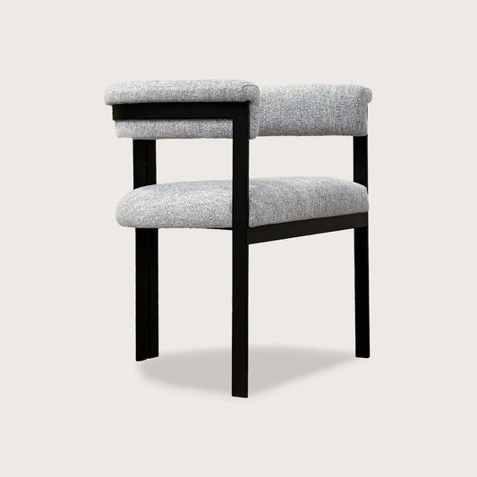Claude Soft Metal Dining Chair Dining Chair Raffine Black