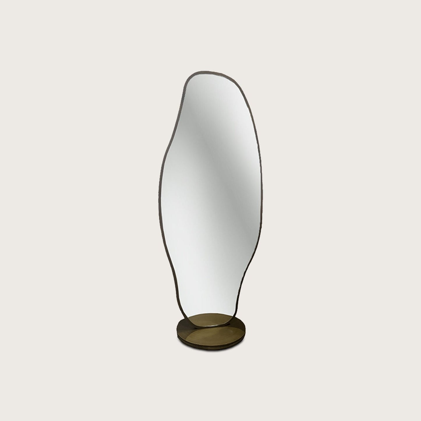 Dimitri Organic Metal Mirror - Brass Mirror Raffine Default Title