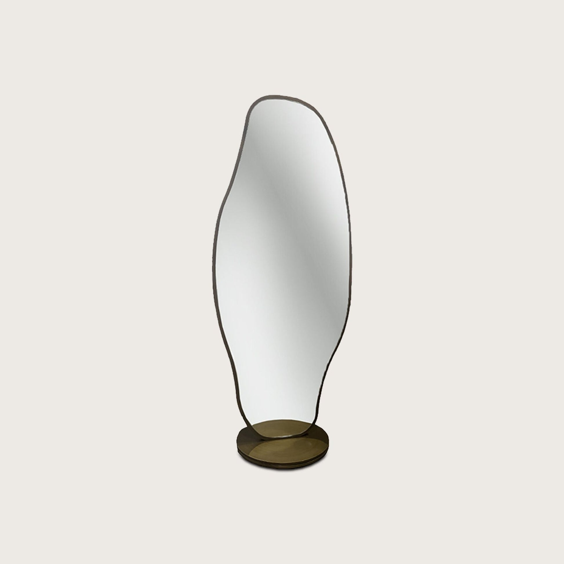 Dimitri Organic Metal Mirror - Brass Mirror Raffine Default Title