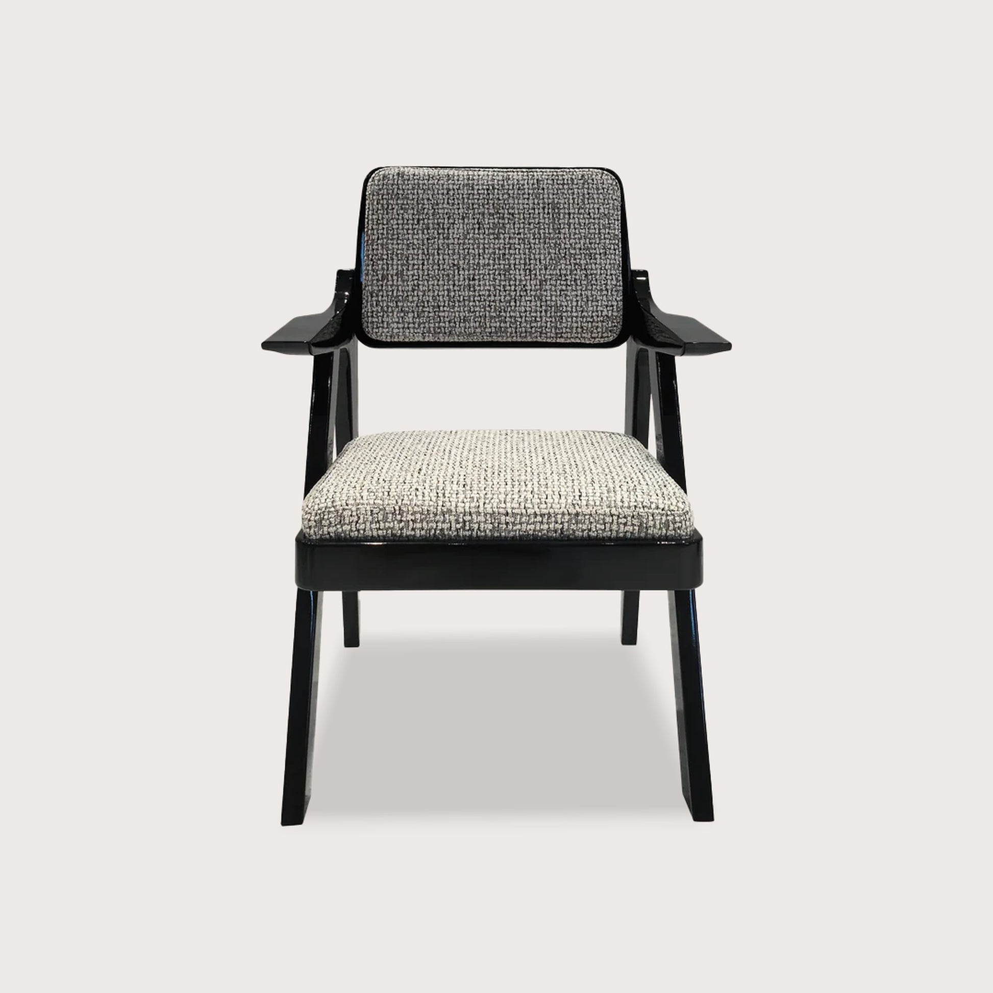 Dion Fabric Occasional Chair - Black Occasional Chair Raffine