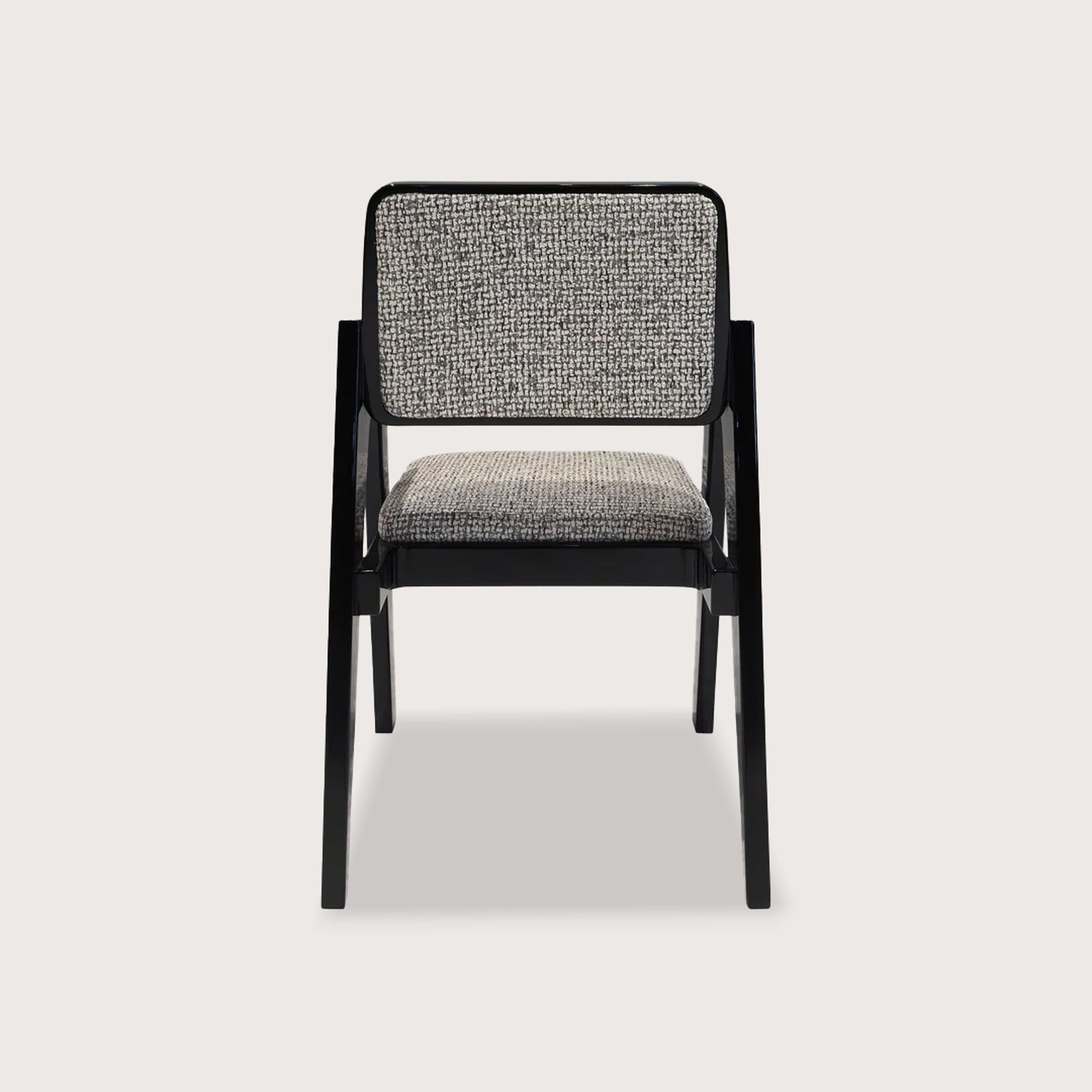 Dion Fabric Occasional Chair - Black Occasional Chair Raffine