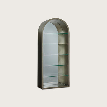 Dune Curved Metal Mirror - Brass Mirror Raffine Default Title