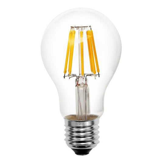 E27 8W 2700K ES Clear LED Filament Globe Globe Cafe Lighting   