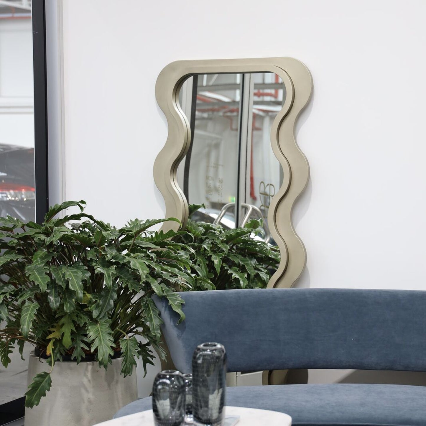 Emery Metal Mirror - Brass Mirror Raffine
