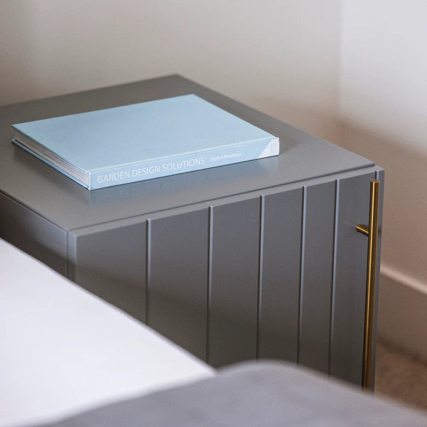 Gus Elora Beadboard Cabinet Bedside Table - Dusk Bedside Table M+Co Living