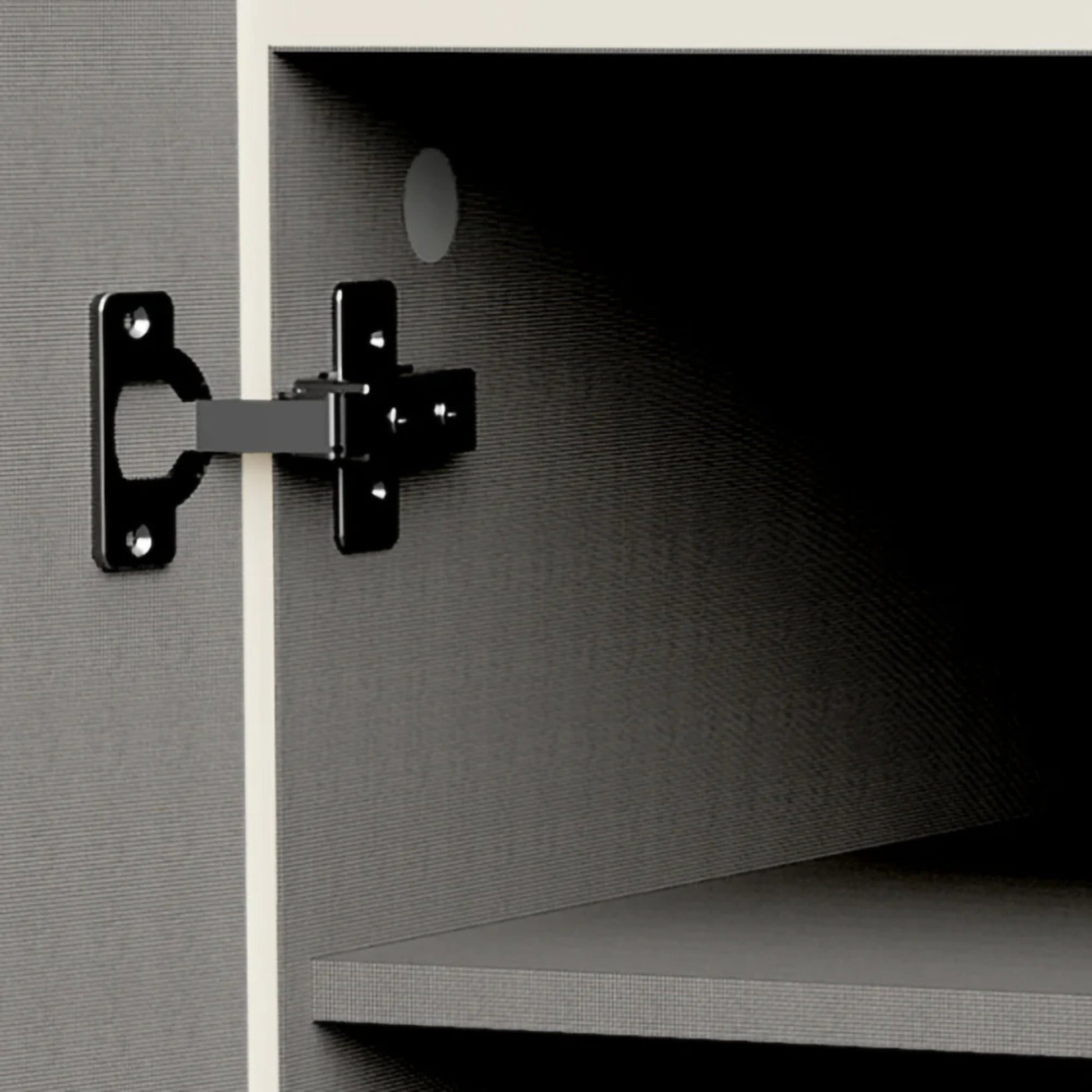 Gus Elora Beadboard Cabinet Bedside Table - Dusk Bedside Table M+Co Living