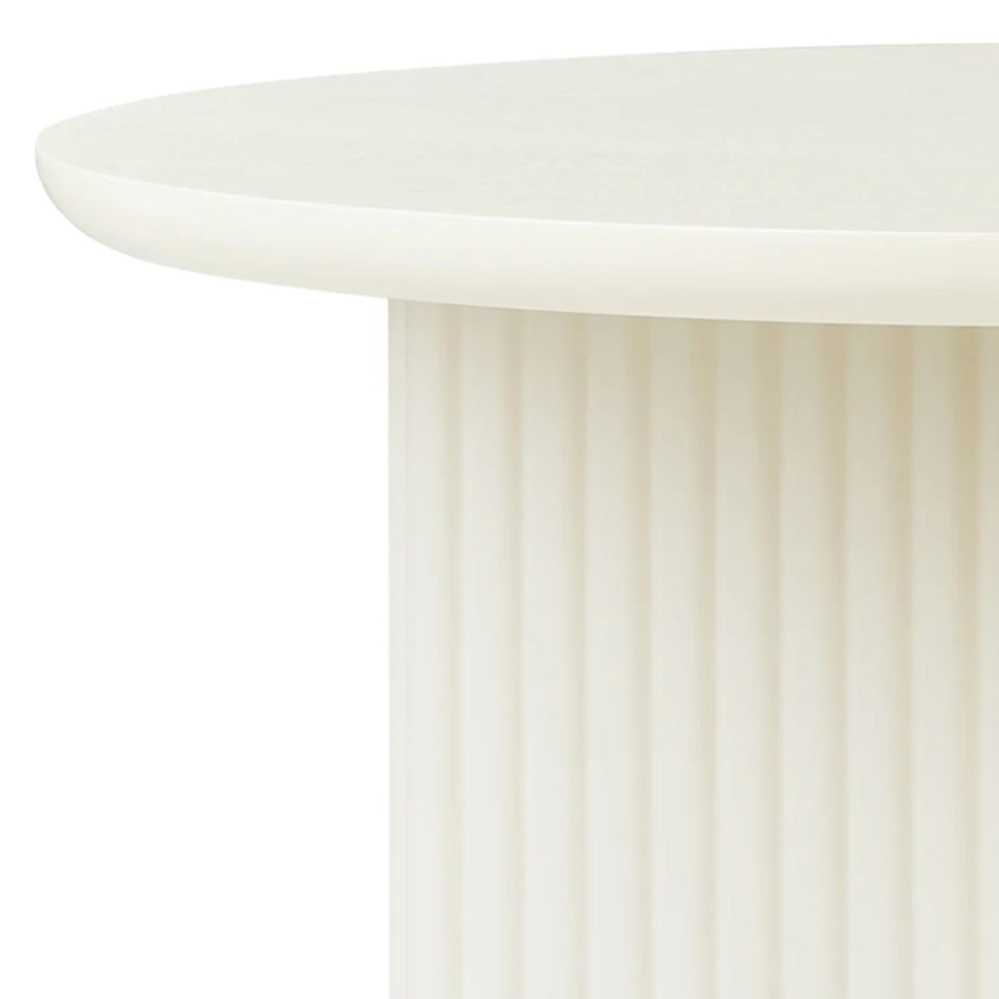Gus Odeon Round Side Table - Pearl Side Table M+Co Living