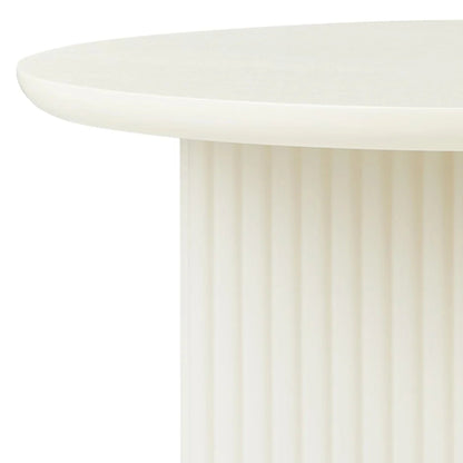 Gus Odeon Round Side Table - Pearl Side Table M+Co Living