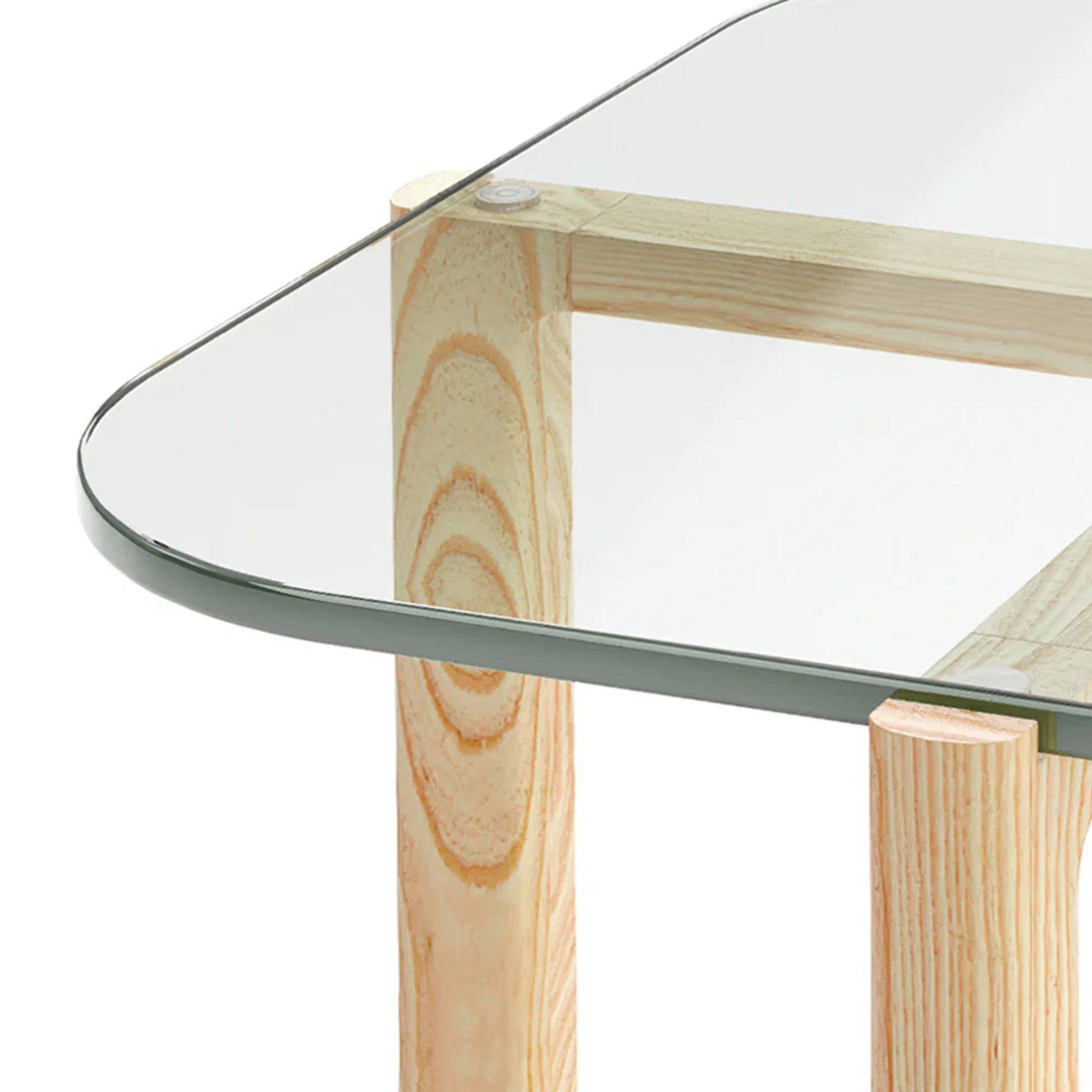Gus Quarry Square Wood Side Table - Ash Side Table M+Co Living