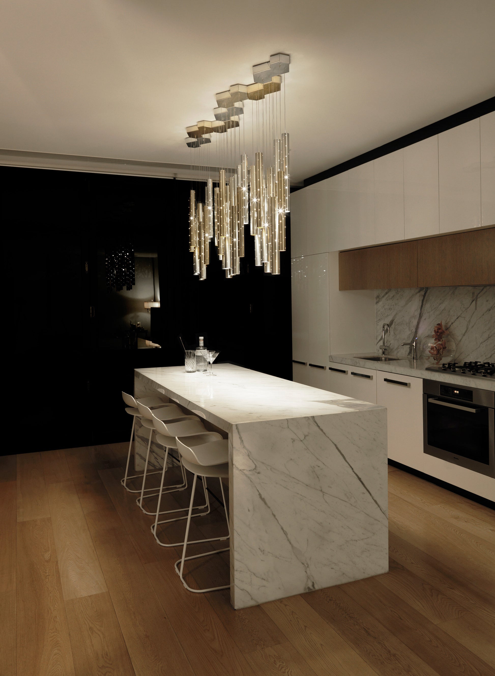 Heavy Rain Multi Drop Pendant Light Pendant Light ILANEL