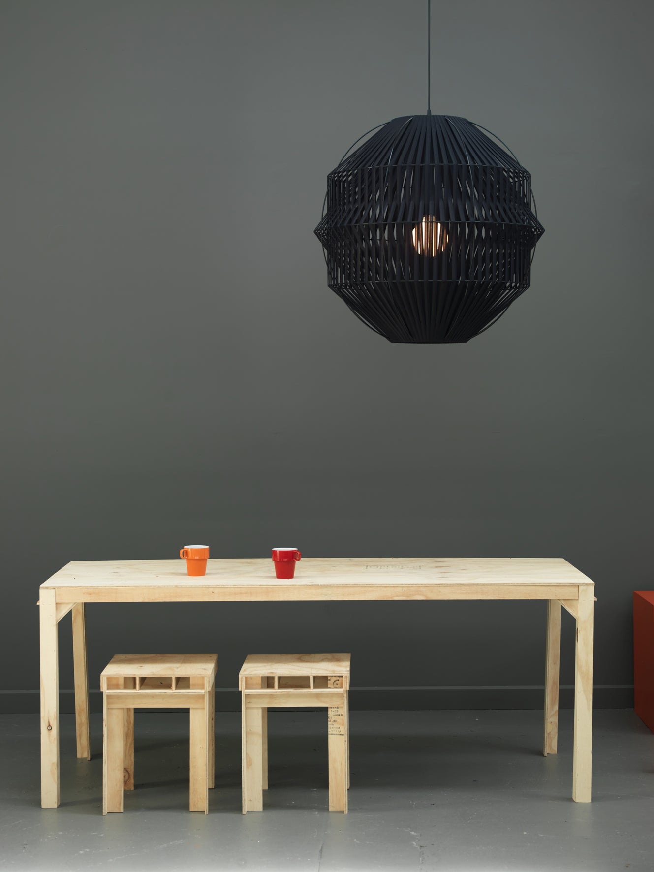 Kahdu Sculptural Hand Woven Pendant Light Pendant Light ILANEL