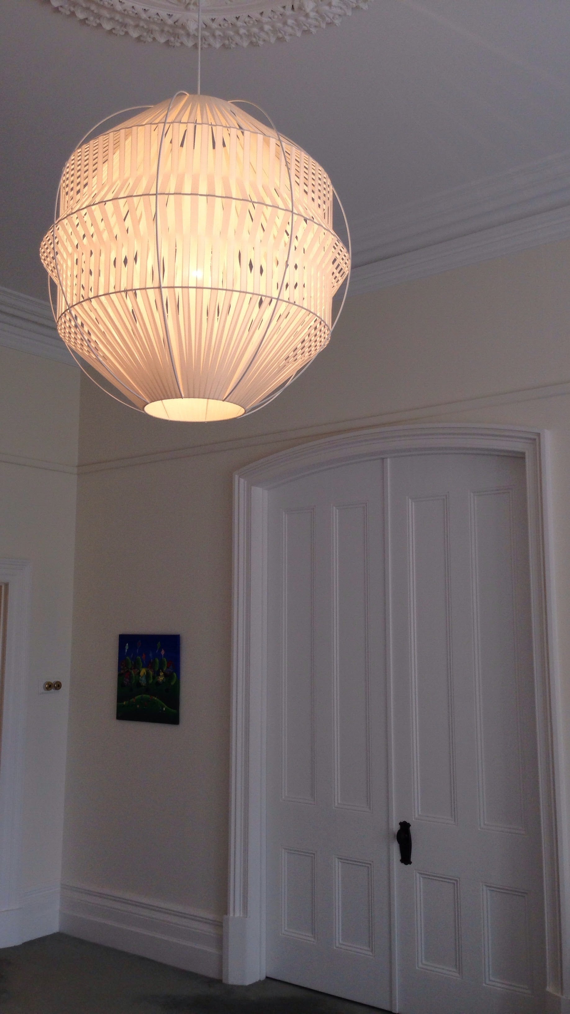 Kahdu Sculptural Hand Woven Pendant Light Pendant Light ILANEL