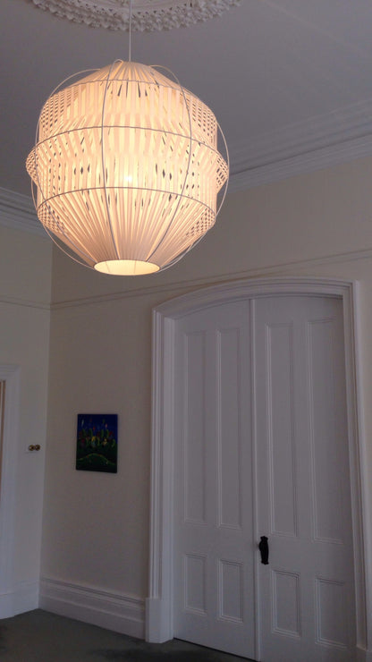 Kahdu Sculptural Hand Woven Pendant Light Pendant Light ILANEL