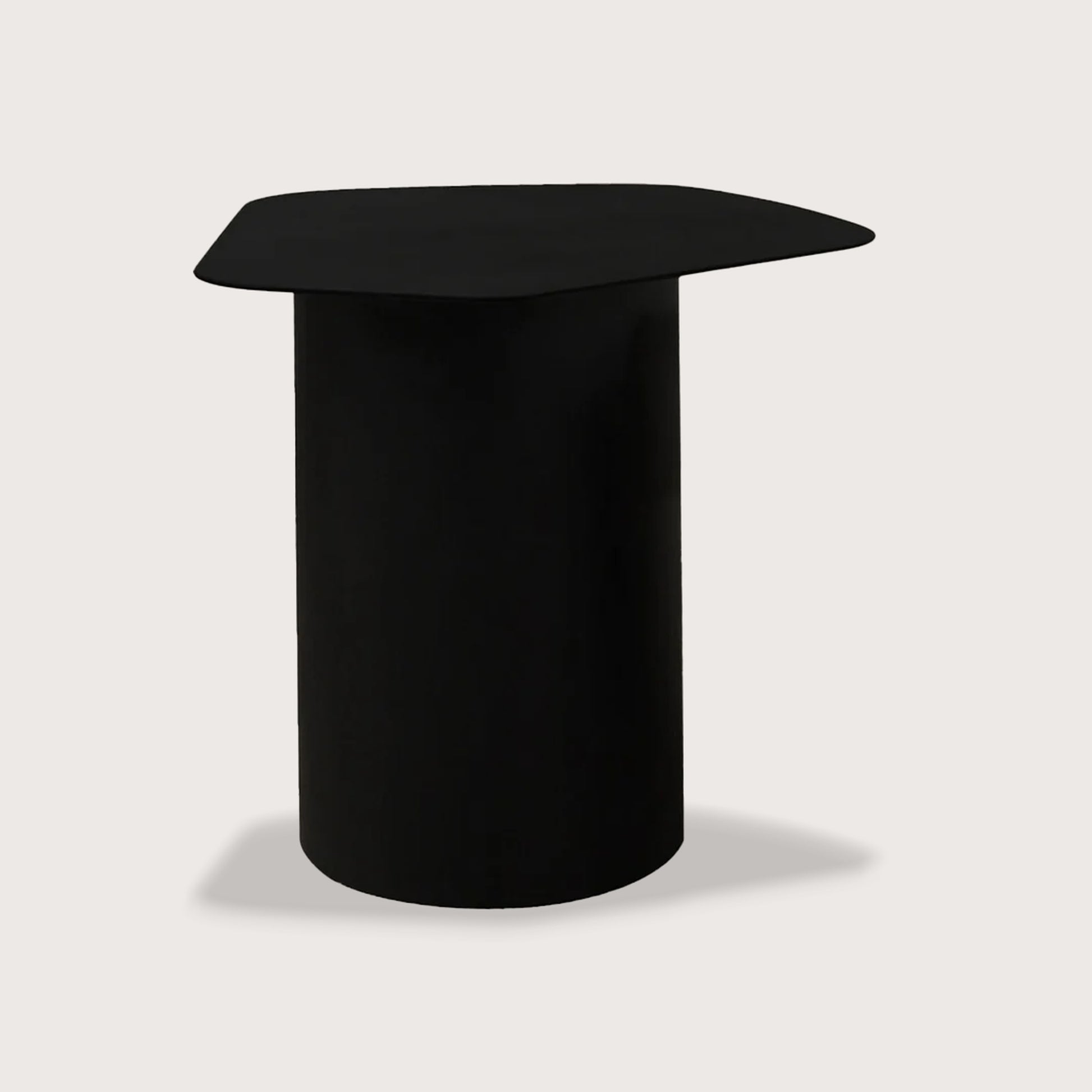 Isabelle Metal Side Table - Black Side Table Raffine Black