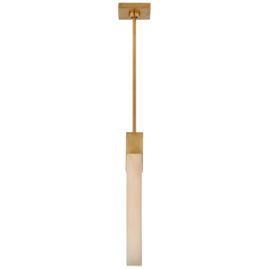Kelly Wearstler Covet Tall Alabaster Single Pendant Light - Brass Pendant Light Bloomingdales Lighting   