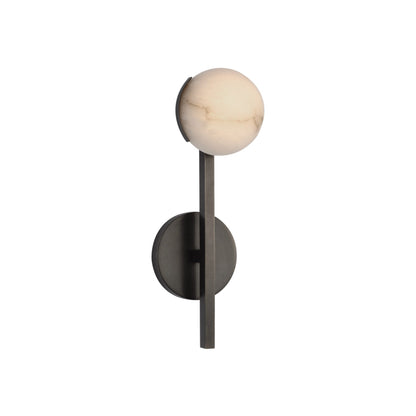 Kelly Wearstler Pedra Petite Tail Alabaster Wall Sconce - Brass Wall Light Bloomingdales Lighting Bronze  