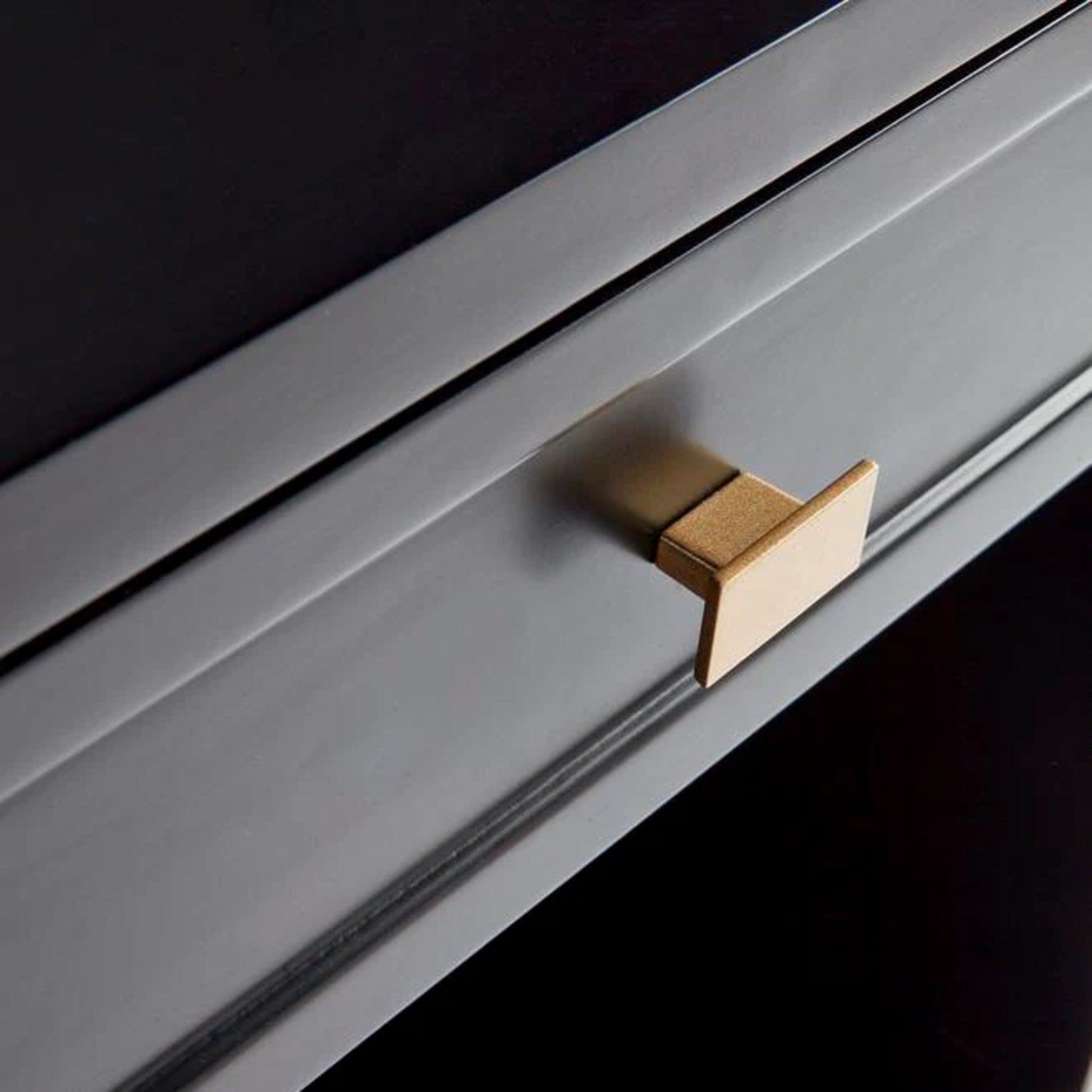 Logan Open Two Drawer Bedside Table - Black Bedside Table Cafe Lighting & Living   